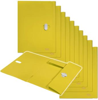 Leitz Dokumentenmappe Recycle A4 PP gelb