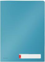 LEITZ Prospekth&uuml;lle Cosy A4 Maxi PP einklappbarer Lochrand VE=3 St&uuml;ck blau