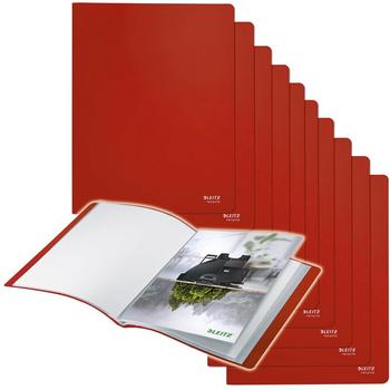 Leitz Sichtbuch Recycle A4 40 H&uuml;llen rot