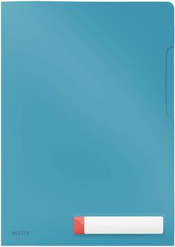Leitz Cosy Privacy Sichthülle mit Beschriftungsschildchen 3 Stück blau
