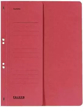 Falken &Ouml;senhefter A4 1/2 Deckel rot (80003817)