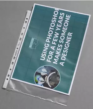 Leitz Prospekthüllen A4 0,07mm genarbt (47960000)