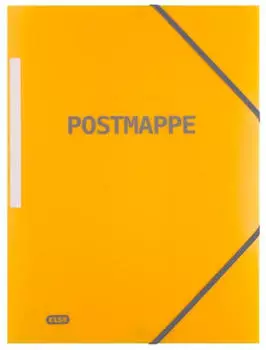 Elba Postmappe A4 PP transparent-gelb (400102220)