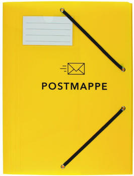 Stylex Postmappe A4 PP mit Namenfenster gelb (43137)
