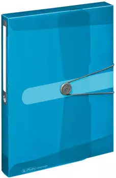 Herlitz easy orga to go Sammelbox A4 blau transparent (11206141)