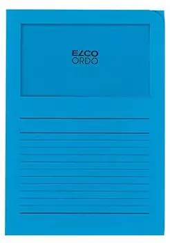Elco Sichth&uuml;llen Ordo classico intensivblau glatt DIN A4 (29489.32)