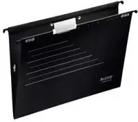 Leitz H&auml;ngemappe ALPHA Active 19253095 DIN A4 schwarz 5 St./Pack.