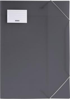 Brunnen Zeichenmappe FACT!pp DIN A3 grau transparent