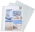 Exacompta 10x Pack 100 Prospekthüllen PP genarbt 50µ, A5, Kristall, (51000E)