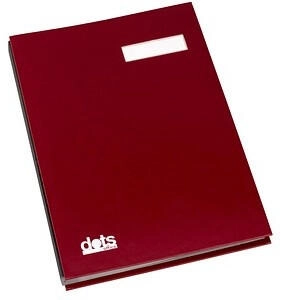 Dots Office Dots Unterschriftenmappe 20 Fächer rot (44201-01)