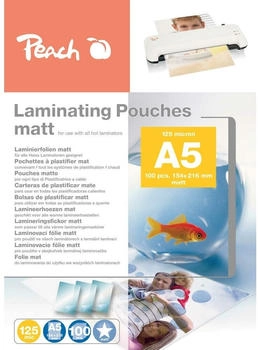 Peach Laminierfolien A5 154x216mm 125mic matt (S-PP525-30)
