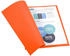 Exacompta 100er Pack Aktendeckeln Forever, aus Recyclingkarton 220 g, DIN A4, 24x32cm orange (410007E)