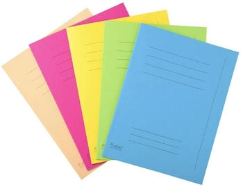 Exacompta 50er Pack Aktendeckel mit Beschriftungsfeld Forever, DIN A4 farbig sortiert (435000E)