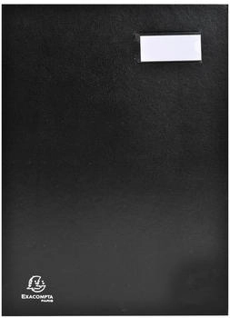 Exacompta Unterschriftenmappe Direktion, 24 F&auml;cher 24x32cm schwarz (24241E)