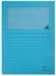 Exacompta 100er Fenstermappen A4, 160g plastikfrei SUPER - Intensivblau - (50162E)