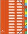 Exacompta Ordnungsmappe A4 24 Fächer rot (55245E)
