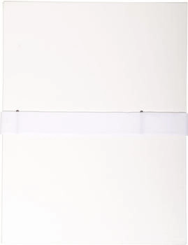 Exacompta 10x Dokumentenmappe dehnbar 1 Klappe Balacronbezug A4 Wei&szlig; (631E)