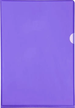 Exacompta Pack 100 Aktensichth&uuml;llen glattem festem PVC 130&micro; A4 Violett (661205E)