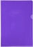 Exacompta Pack 100 Aktensichthüllen glattem festem PVC 130µ A4 Violett (661205E)