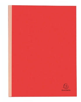 Exacompta 25er Aktendeckel mit leinen R&uuml;cken Forever 320g A4 - Rot - (770012E)
