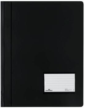 DURABLE Schnellhefter DURALUX Kunststoff schwarz DIN A4 &uuml;berbreit (979268001)