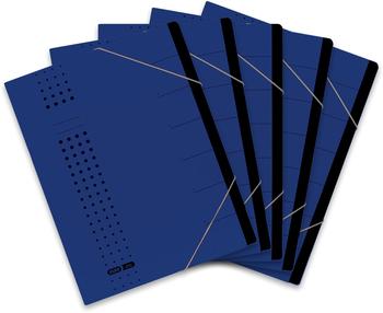 Elba Ordnungsmappen chic 7 Fächer blau (400002023)
