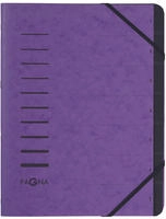 Pagna 40058-10, PAGNA Ordnungsmappe "Sorting File", 7 F&auml;cher, violett