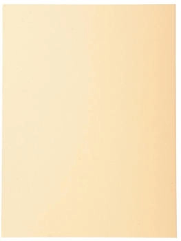Exacompta 100er Pack Aktendeckeln Forever, aus Recyclingkarton 220 g, DIN A4, 24x32cm sand (410002E)
