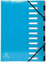 Exacompta Ordnungsmappe 53927E Iderama, A4, aus Karton, hellblau, dehnbarer...