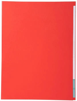 Exacompta 5x 100er Packung FOREVER 170 mit rotem Rand - Rot - (421012E)