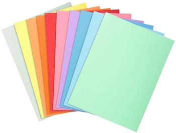 Exacompta 10x 10er Pack Aktendeckel SUPER 210 24x32cm - sortiert - (330100E)