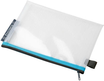 Exacompta 10x Tasche EVA + Rei&szlig;verschluss, flexibel PP, DIN A5, sortiert, (34140E)