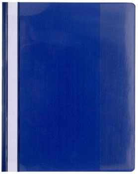 Exacompta 10x Schnellhefter A4 aus PVC 220µ - Blau - (439907B)