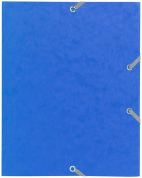 Exacompta 25x Sammelmappe +Gummizug 3 Klappen Karton 24x19cm sortiert (55200E)