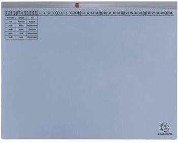 Exacompta 25x Exaflex, Kanzlei Hängehefter, 2x Abheft, Rechts, Hellblau, (370406B)