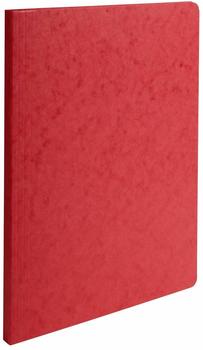Exacompta Aktendeckeln Colorspan-Karton 225g 24x32cm A4 (50 Stück) rot