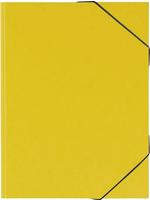 Brunnen FACT!plus, Envelope folder, A3, Karton, Gelb, 600 g/m2, Gummiband