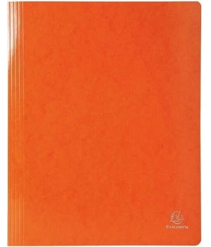 Exacompta 25x Schnellhefter Iderama Colorspan Krt., 355g/m2, A4, Orange, (380809B)