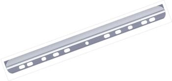 DURABLE Klemmschiene mit Abheftleiste DIN A4 transparent f&uuml;r 60 Blatt (290419)