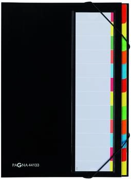 PAGNA Deskorganizer 12 F&auml;cher schwarz (44133-04)