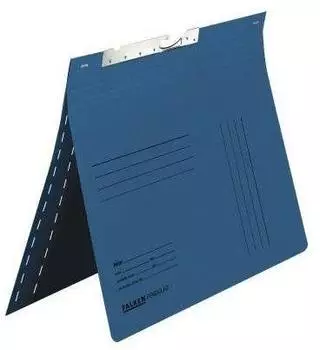Falken Pendelhefter A4 kaufmännische Heftung Schlitzstanzung blau (15033660)