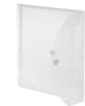 FolderSys Umlaufh&uuml;llen A4 transparent (40109-04)