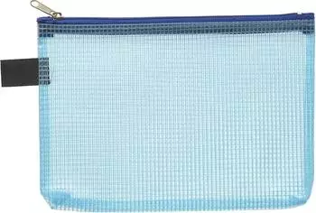 FolderSys Reißverschlussbeutel A6 blau (40476-44)