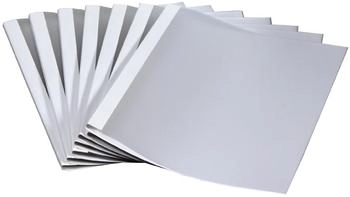LMG Thermo-Bindemappen-Set weiß Karton für 5-40 Blatt A4 80 Stück (LMG-THMW80)