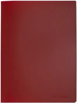 Q-CONNECT Sichtbuch A4 20 H&uuml;llen Polypropylen rot (KF01250)