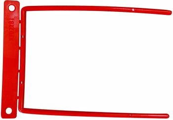 Q-CONNECT Magi-Clip Archivbinder D-Clip 8cm rot (KF02281)