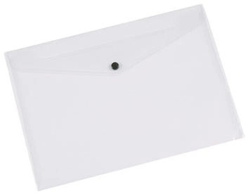 Q-CONNECT Dokumententasche A4 transparent bis 50 Blatt (KF01244)
