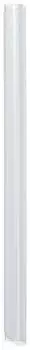 DURABLE Klemmschienen A4 9mm transparent für 80 Blatt - 25 Stück (290919)