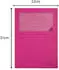 Exacompta 4x Pack 100 Fenstermappen, A4, 160g, plastikfrei, Fuchsia, (50108E)