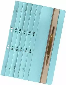 Falken &Ouml;senschmalhefter A4 Recycling-Karton hellblau 200er-Pack (15048000)